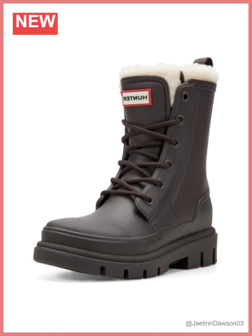 Insulated Waterproof Mid-Calf Rain Boots Cushioned Footbed All-Season